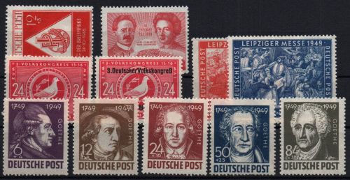 Alliierte Besetzung - SBZ Michel-Nr. 228 - 238 postfrisch