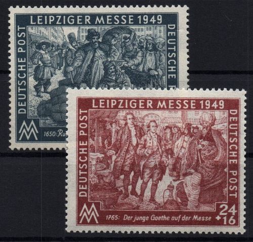 Alliierte Besetzung - SBZ Michel-Nr. 240 + 241 postfrisch