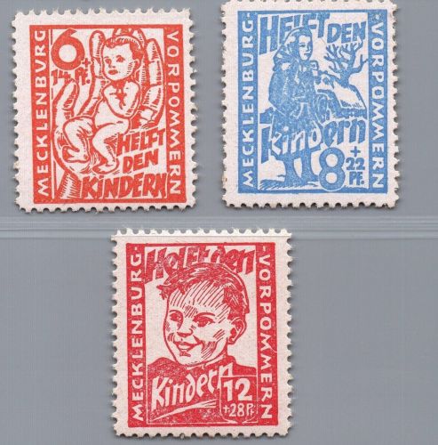 Alliierte Besetzung - SBZ Michel-Nr. 26 - 28 postfrisch