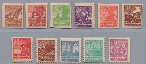 Alliierte Besetzung - SBZ Michel-Nr. 29 - 40 y postfrisch