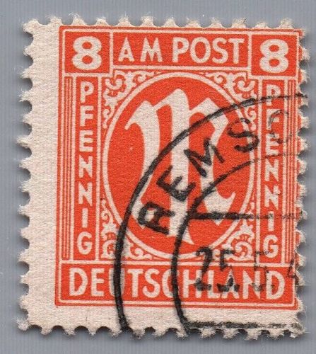 Alliierte Besetzung Bizone Michel-Nr. 21 gestempelt