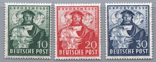 Alliierte Besetzung Bizone Michel-Nr. 103 - 105 postfrisch