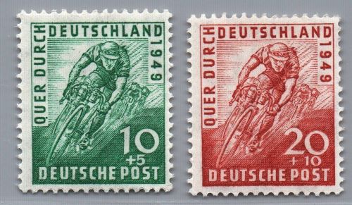 Alliierte Besetzung Bizone Michel-Nr. 106 + 107 postfrisch