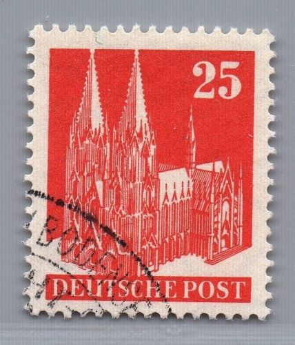 Alliierte Besetzung Bizone Michel-Nr. 87 eg gestempelt