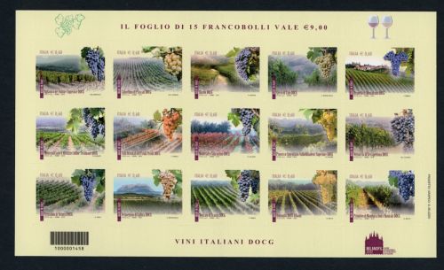 Italien Michel Nummer 3628 - 3642 Folienbogen postfrisch