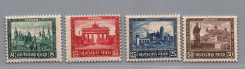 Dt. Reich Michel Nummer 450 - 453 postfrisch