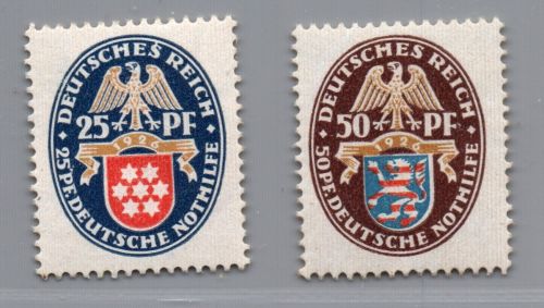 Deutsches Reich Michel Nr 400 + 401 x postfrisch