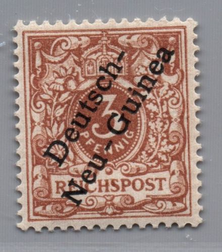 Deutsche Kolonien Neu-Guinea Michel-Nr. 1b ungebraucht Falz geprüft