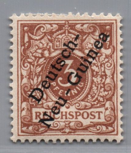Deutsche Kolonien Neu-Guinea Michel-Nr. 1b ungebraucht Falz geprüft