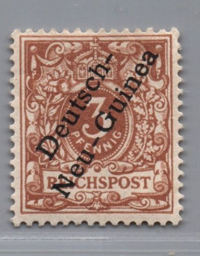 Deutsche Kolonien Neu-Guinea Michel-Nr. 1b ungebraucht Falz geprüft