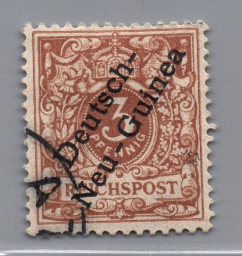 Deutsche Kolonien Neu-Guinea Michel-Nr. 1b gestempelt