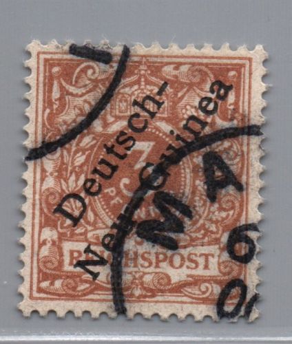 Deutsche Kolonien Neu-Guinea Michel-Nr. 1b gestempelt geprüft