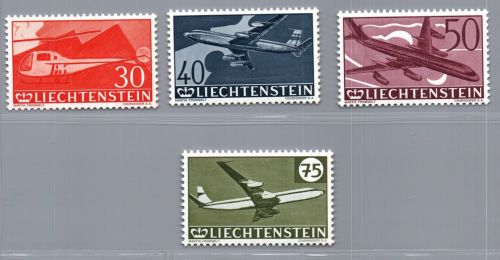 Liechtenstein Michel Nummer 391 - 394 postfrisch