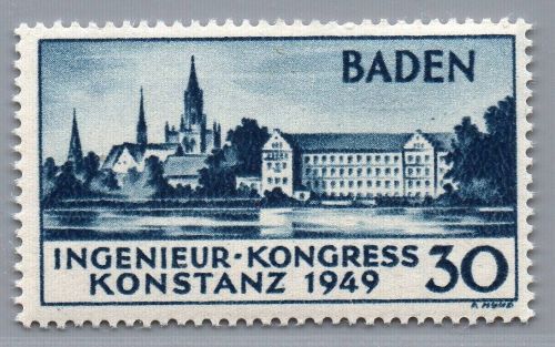 Franz. Zone Baden Michel Nr. 46 I postfrisch