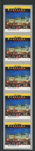 Bund Michel Nummer 2822 R Rollenmarke 5er Streifen postfrisch