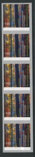 Bund Michel Nummer 3087 R Rollenmarke 5er Streifen postfrisch