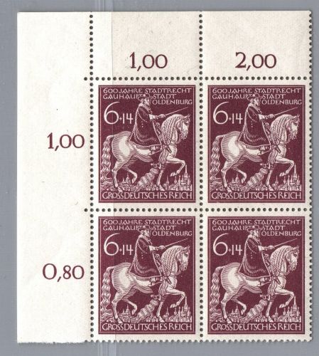 Dt. Reich Michel-Nr. 907 I postfrisch geprüft