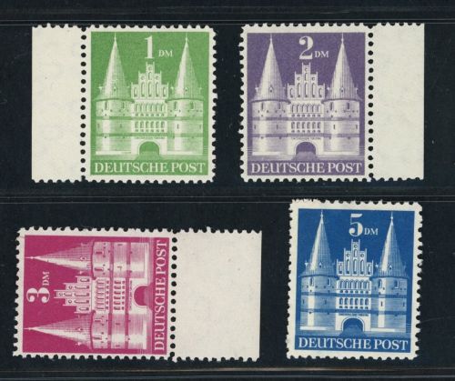 Alliierte Besetzung BiZone Michel Nummer 97-100 I postfrisch