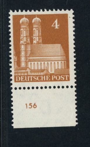Alliierte Besetzung Bizone Michel Nummer 74 PL Plattennummer postfrisch