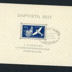 Danzig Block Nummer 2a gestempelt Sonderstempel