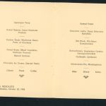 Franz. Zone Baden Biga 1947 Freiburg - auf Dinner Karte Harrmann Linie