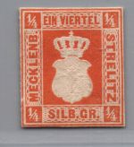 Mecklenburg-Strelitz Michel Nummer 1 ungebraucht (x)
