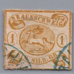 Braunschweig Michel-Nr. 14 B gestempelt