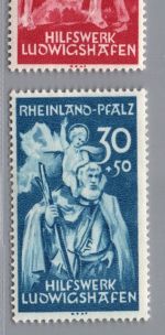 Franz. Zone Rheinland Pfalz Michel Nr. 30 + 31 postfrisch