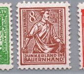 Alliierte Besetzung - SBZ Michel-Nr. Lot aus 23 - 25 postfrisch / ungeb. m. Falz