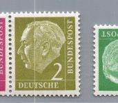 Bund Zusammendruck Michel-Nr. W 12 + W 11 + S 45 postfrisch