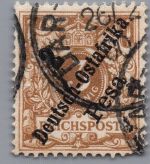 Dt. Kolonien Deutsch Ostafrika Michel-Nr. 6 b gestempelt geprüft