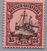 Dt. Kolonien Deutsch Ostafrika Michel-Nr. 17 postfrisch