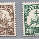 Dt. Kolonien Deutsch Ostafrika Michel-Nr. 22 + 23 postfrisch