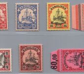 Dt. Kolonien Karolinen Michel-Nr. Lot aus 7 - 15 postfrisch