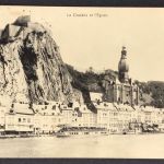 Feldpostkarte 1. WK - Dinant Belgien nach Kiel