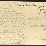 Feldpostkarte 1. WK - Dinant Belgien nach Kiel