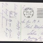 AK Leipzig Reichsgericht - gelaufen Feldpost 1915 n. Laboc