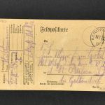 I. WK Feldpostkarte Feldpoststation 82 - 10.7.1915 nach St. Otilien