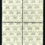 Alliierte Besetzung Kontrollrat Mi.Nr. 42 II Aufdruck Vorder u. Rückseite xx