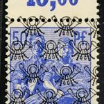 Alliierte Besetzung Kontrollrat Mi.Nr. 48 II POR dgz postfrisch