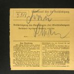 Bayern Einzelfrankatur Paketkarte Mi.Nr. 99 Moosburg n. Freising 1916