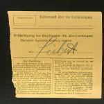 Bayern Einzelfrankatur Paketkarte Mi.Nr. 99 Teisbach n. Pfarrkirchen 1916