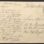 Feldpost AK - Düsseldorf Königsallee mit Stadtgraben 27.7.1915