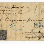 Baden Mehfachfrankatur Michel Nr. 10c Retourbrief Schönau n Durbach /Offenburg