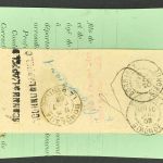 Frankreich Einzelfr. Tribunal D' Instance de Cognac - Bordeaux - Retoure 1902