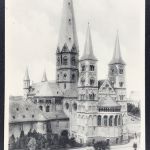 Anischtskarte Bonn - Münsterkirche - 1908