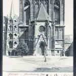 Anischtskarte Meissen - Albrechtsburg , Dom 1902 nicht gelaufen