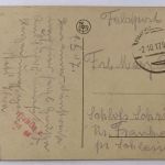Feldpostkarte AK Mons 2.10.1917 Belgien