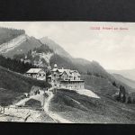Ansichstkarte Schweiz - Kräzerli am Säntis 1909