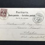Ansichtskarte Schweiz Lausanne - le Chateau - 1898